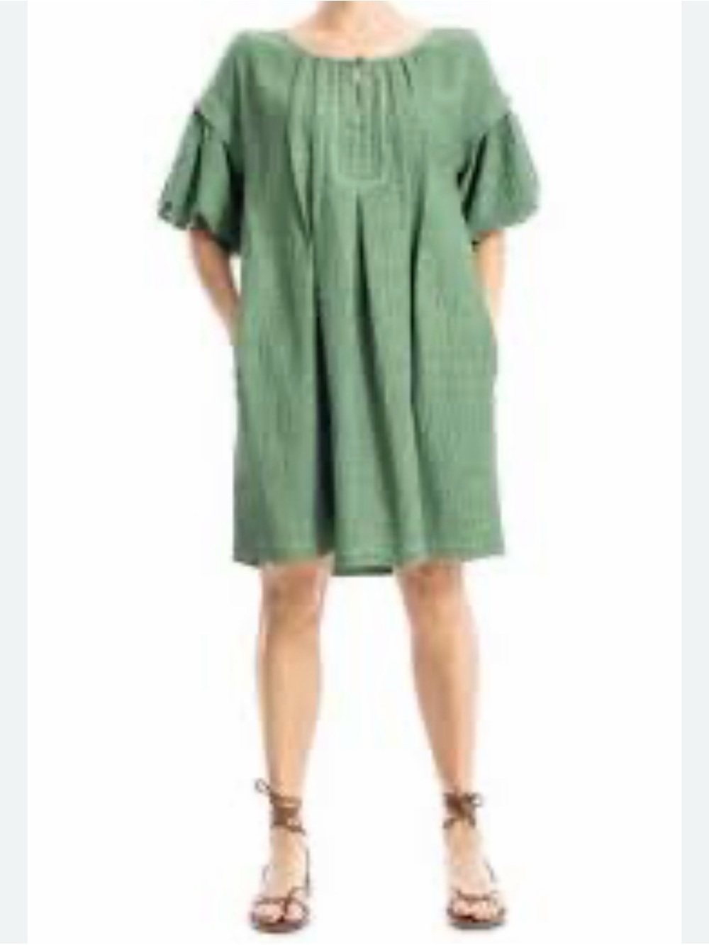 Max Studio bubble sleeve mini dress size xl
